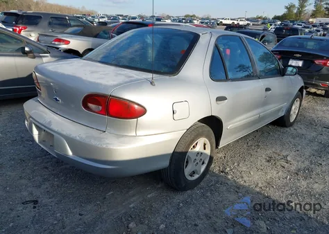 2001 Chevrolet Cavalier из США, поврежденный, VIN 1G1JC524617205428